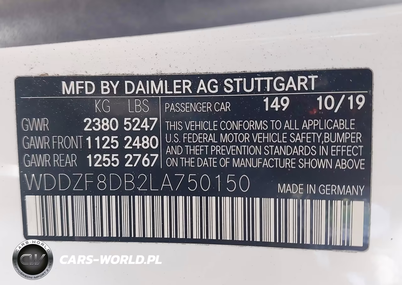 2020 Mercedes-Benz E 350 VIN:WDDZF8DB2LA750150 - 9