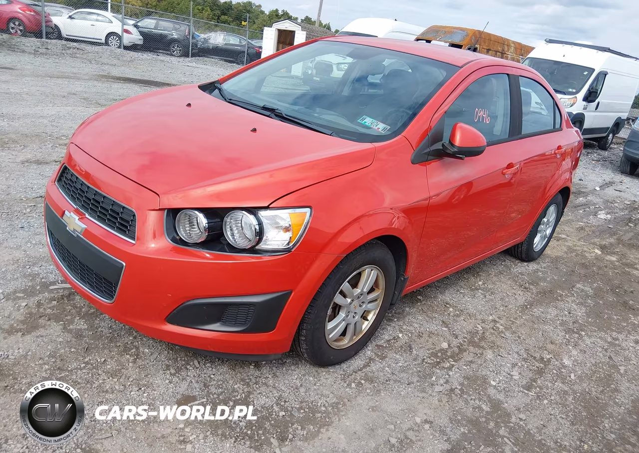 2012 Chevrolet Sonic 2Ls VIN:1G1JA5SH0C4149287 - 2