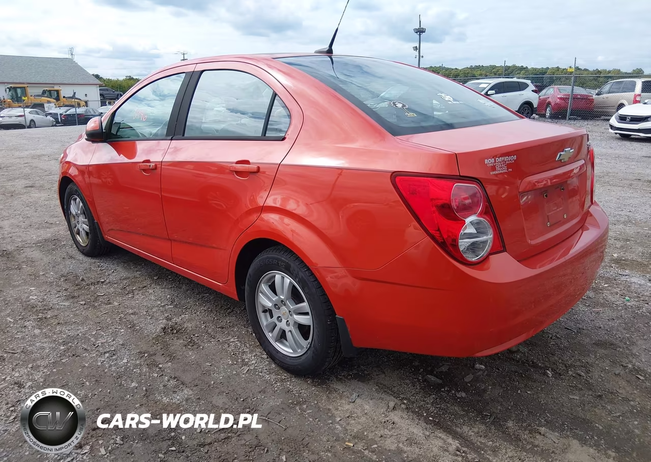 2012 Chevrolet Sonic 2Ls VIN:1G1JA5SH0C4149287 - 3