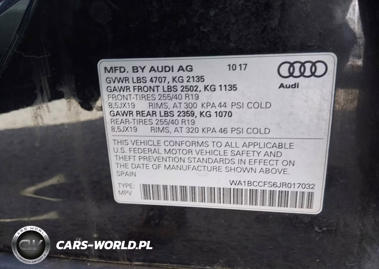 2018 Audi Q3 2.0T Premium-2.0T Sport Premium VIN:WA1BCCFS6JR017032 - 9