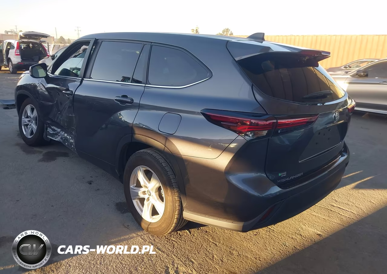 2024 Toyota Highlander Le VIN:5TDKDRAH5RS054703 - 3