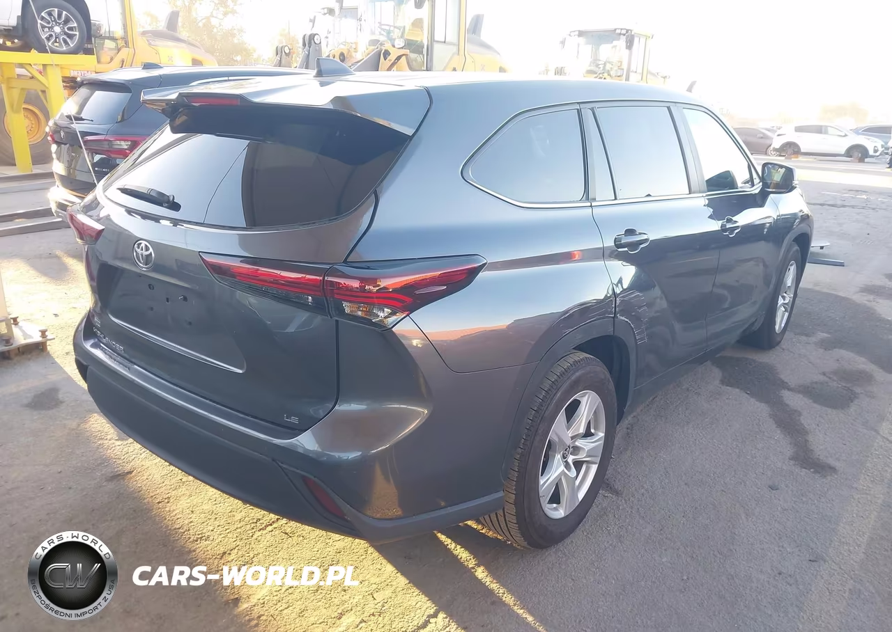 2024 Toyota Highlander Le VIN:5TDKDRAH5RS054703 - 4