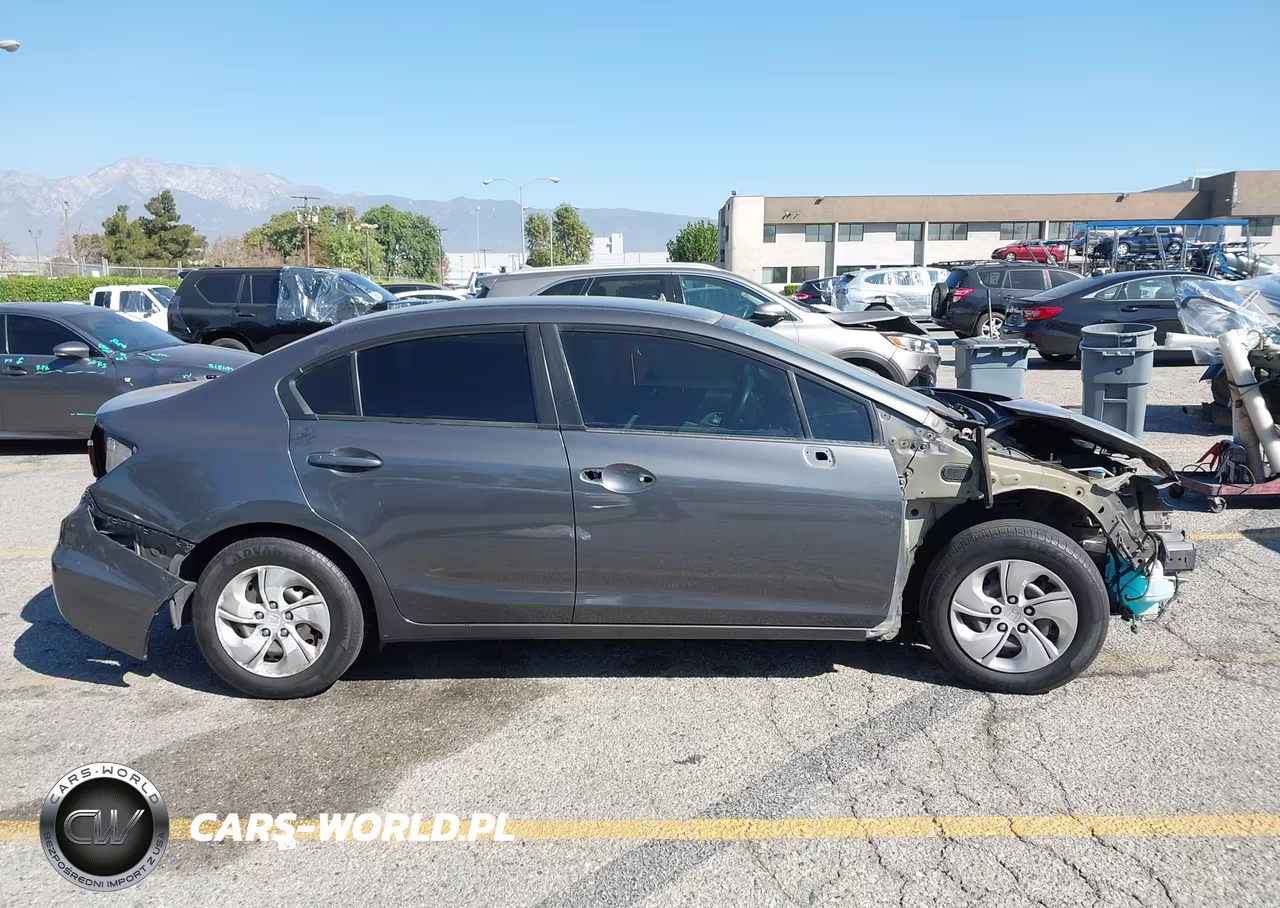 2013 Honda Civic Lx VIN:2HGFB2F50DH575902 - 14