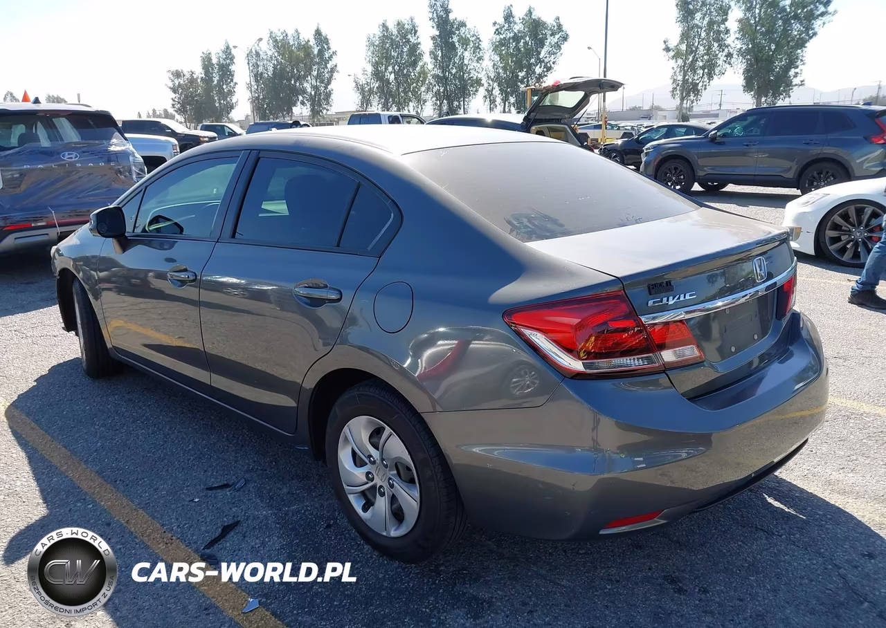 2013 Honda Civic Lx VIN:2HGFB2F50DH575902 - 3