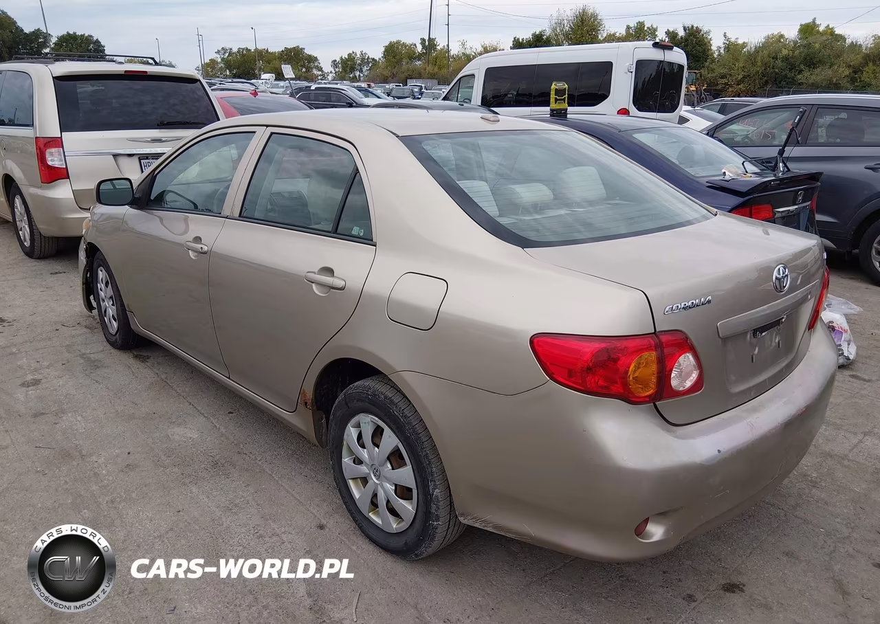 2009 Toyota Corolla Le VIN:1NXBU40E39Z038758 - 3