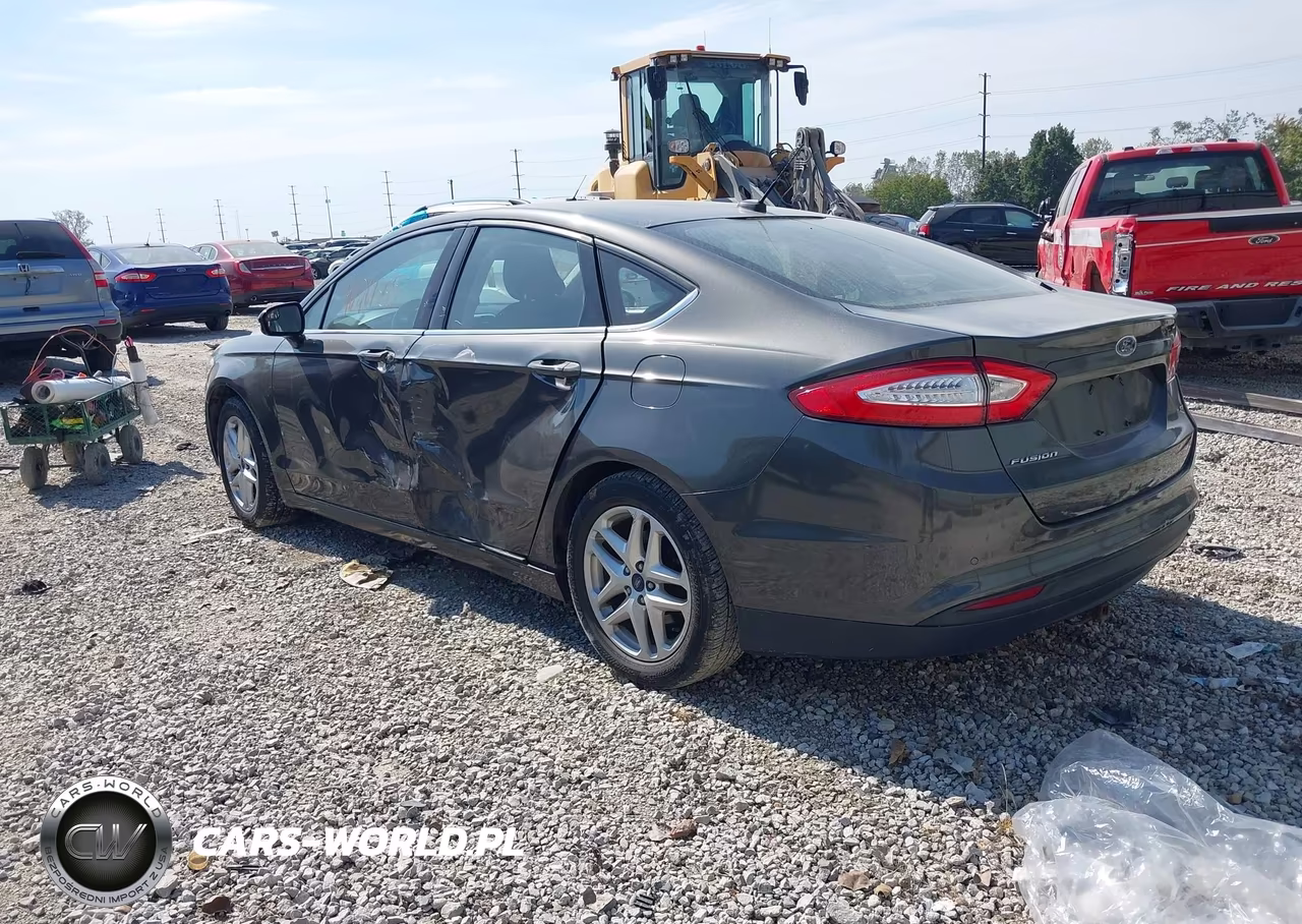 2016 Ford Fusion Se VIN:1FA6P0H77G5128682 - 3