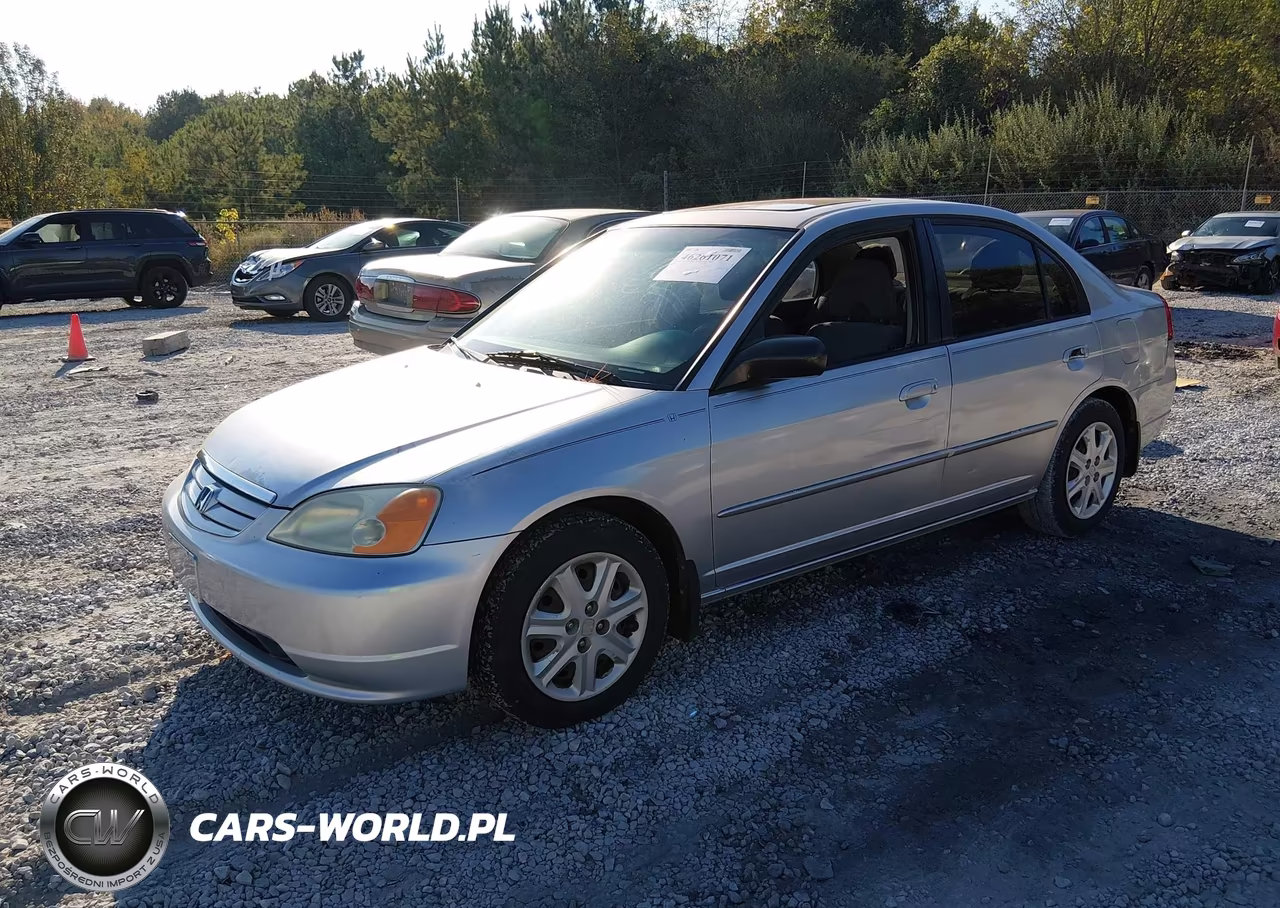 2003 Honda Civic VIN:2HGES26703H614869 - 2
