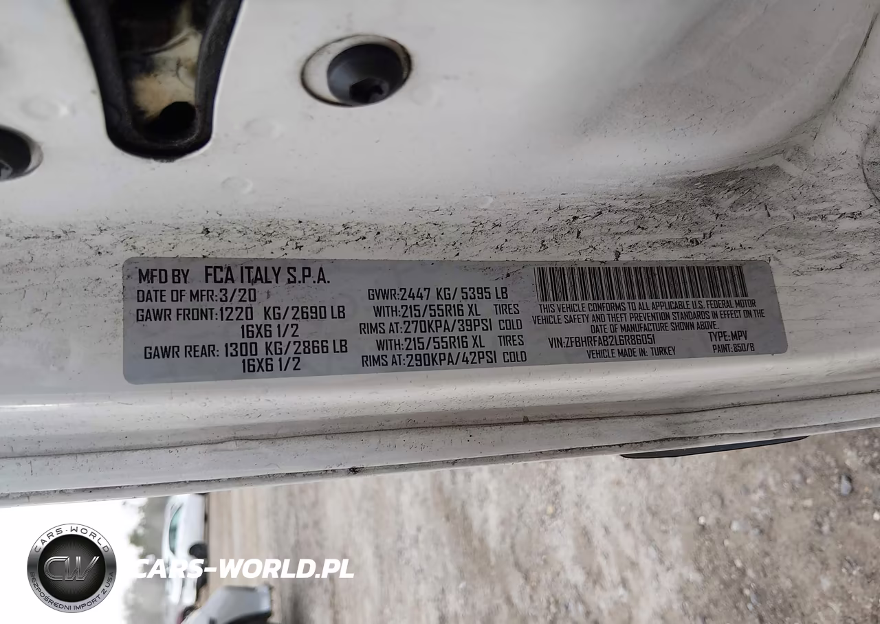 2020 Ram Promaster City Tradesman VIN:ZFBHRFAB2L6R86051 - 9