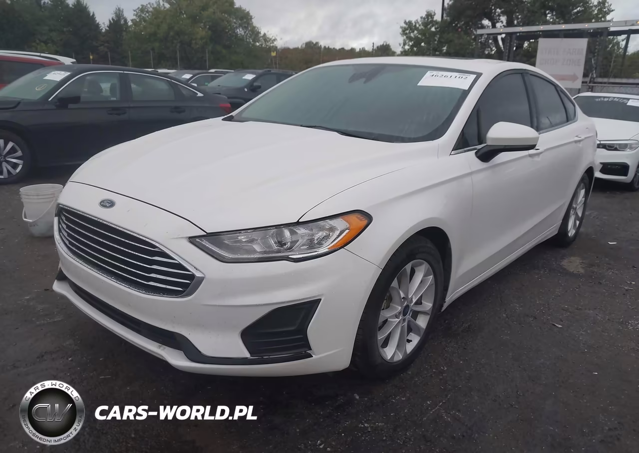 2019 Ford Fusion Se VIN:3FA6P0HD7KR283308 - 2