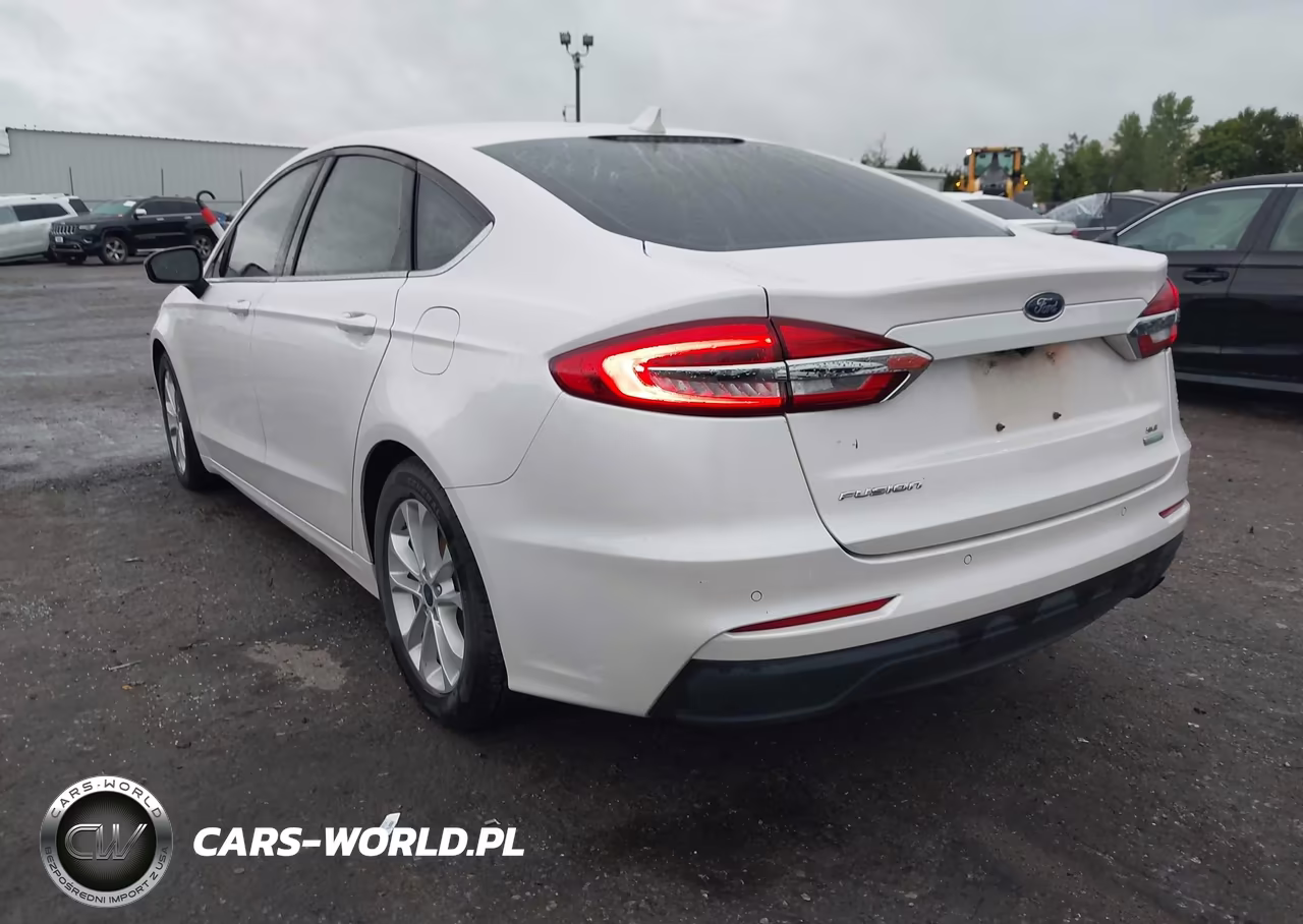 2019 Ford Fusion Se VIN:3FA6P0HD7KR283308 - 3