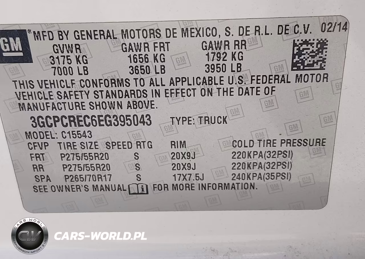 2014 Chevrolet Silverado 1500 1Lt VIN:3GCPCREC6EG395043 - 9