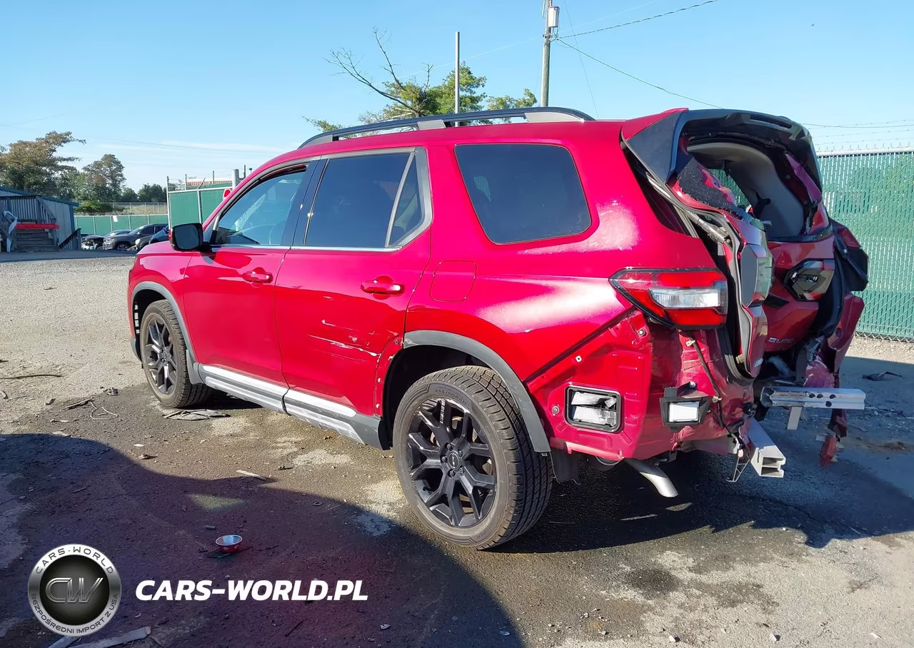2025 Honda Pilot Elite VIN:5FNYG1H8XSB020159 - 3