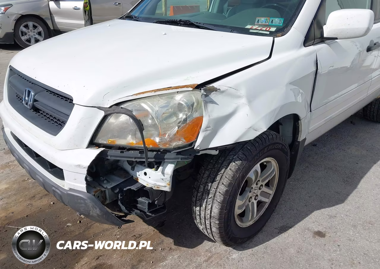 2005 Honda Pilot Ex-L VIN:2HKYF18525H521710 - 6