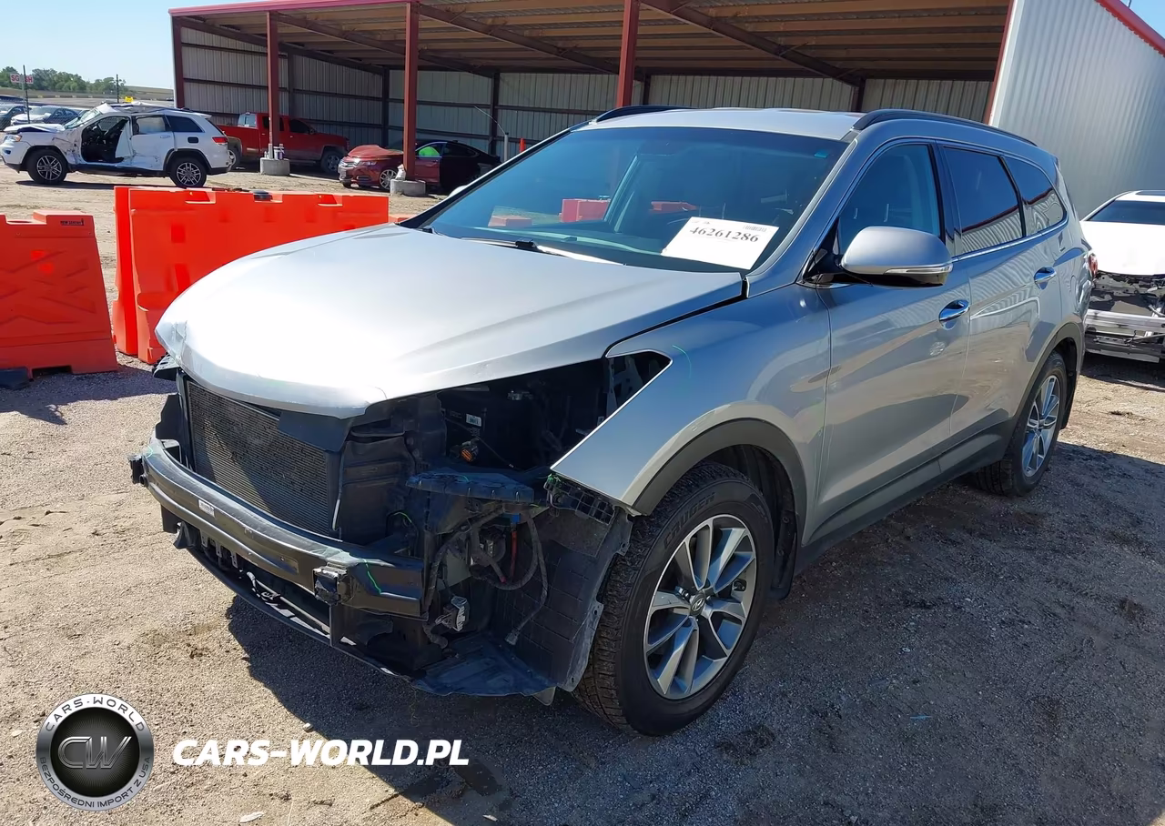 2017 Hyundai Santa Fe Se VIN:KM8SNDHFXHU253403 - 2