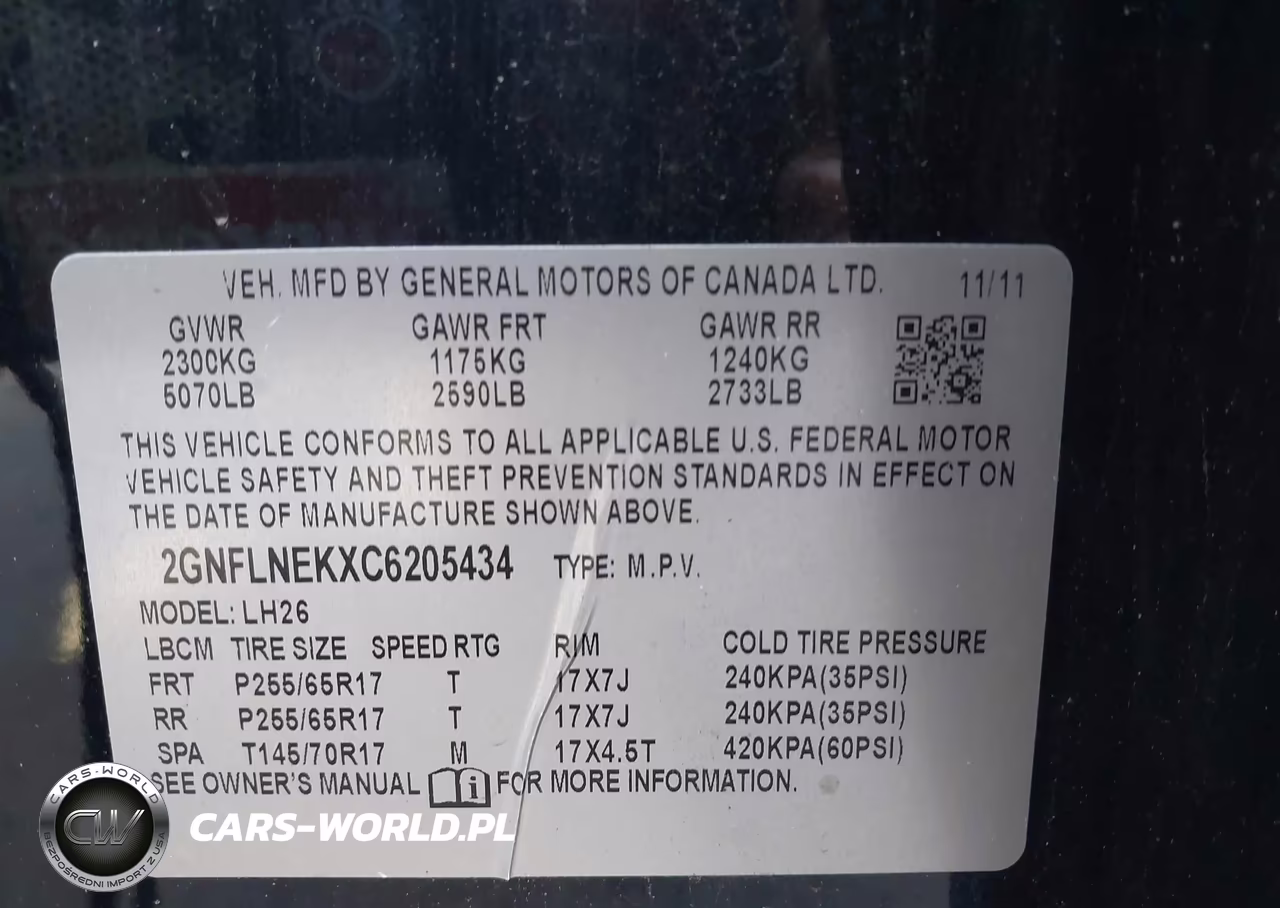 2012 Chevrolet Equinox 2Lt VIN:2GNFLNEKXC6205434 - 9
