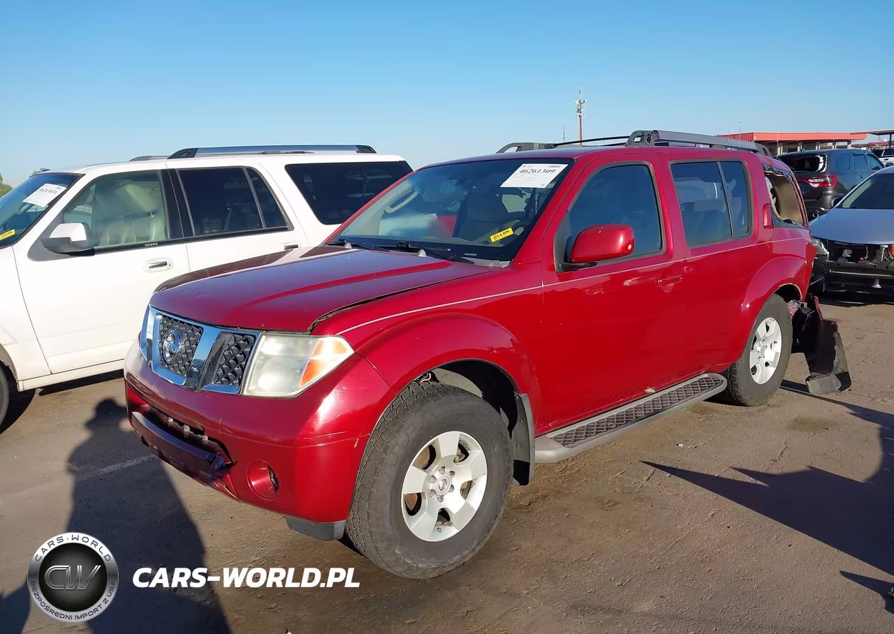 2005 Nissan Pathfinder Se VIN:5N1AR18U55C765293 - 2