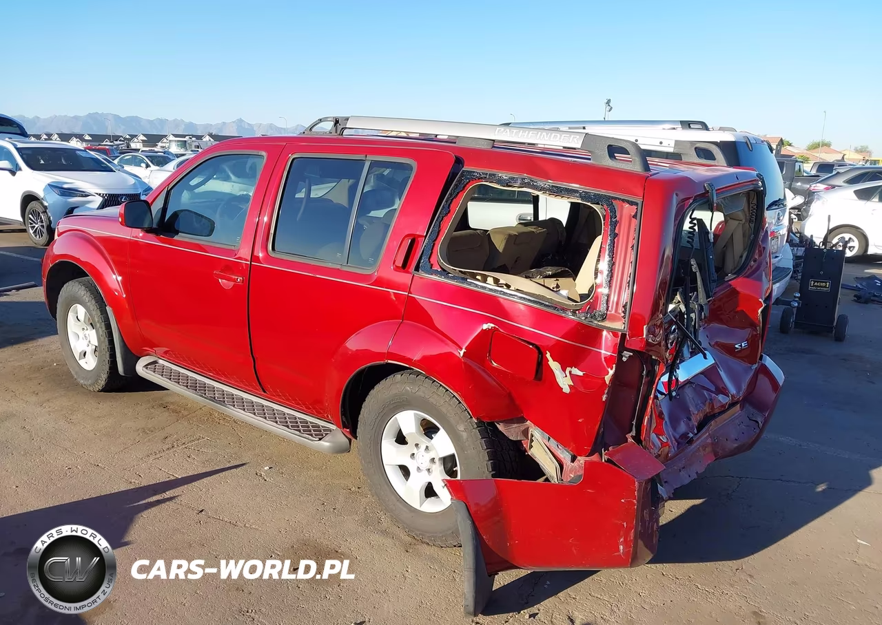 2005 Nissan Pathfinder Se VIN:5N1AR18U55C765293 - 3