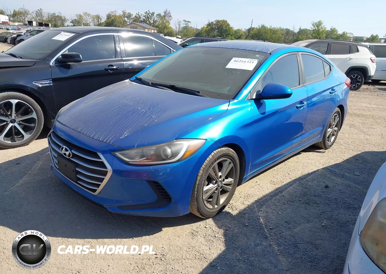 2018 Hyundai Elantra Sel VIN:5NPD84LF9JH258328 - 2