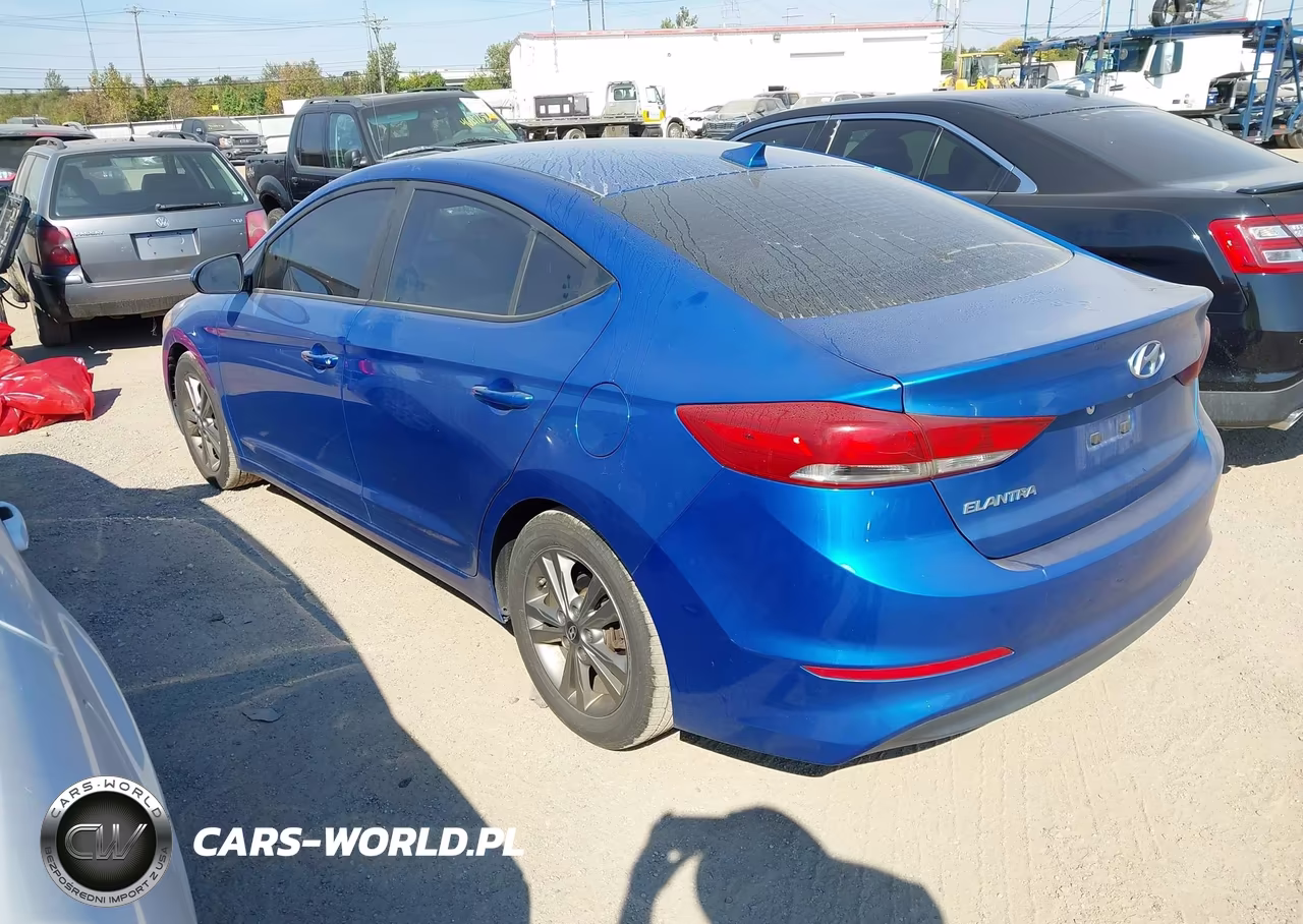 2018 Hyundai Elantra Sel VIN:5NPD84LF9JH258328 - 3