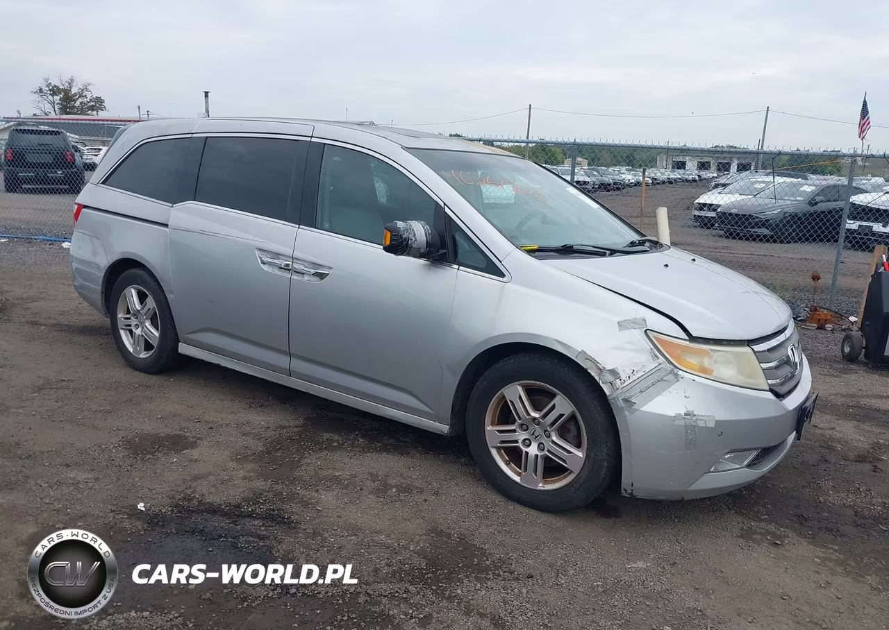 2011 Honda Odyssey Touring-Touring Elite VIN:5FNRL5H96BB025679 - 1