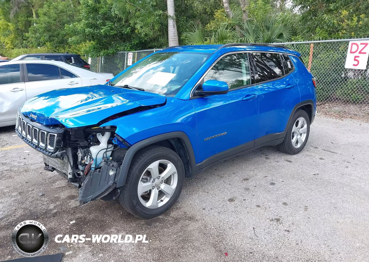2021 Jeep Compass Latitude Fwd VIN:3C4NJCBB2MT560078 - 2