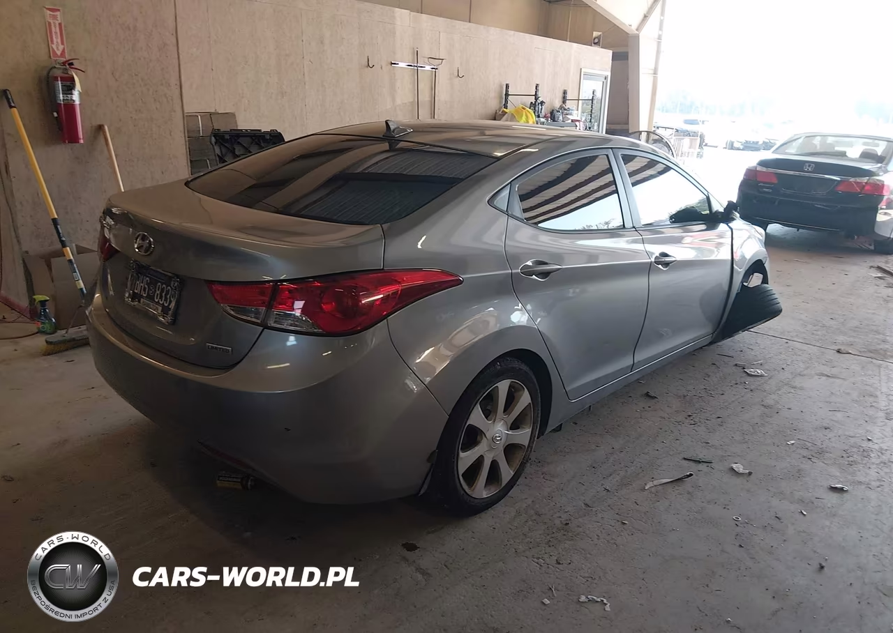 2012 Hyundai Elantra Limited (Ulsan Plant) VIN:KMHDH4AEXCU466863 - 4