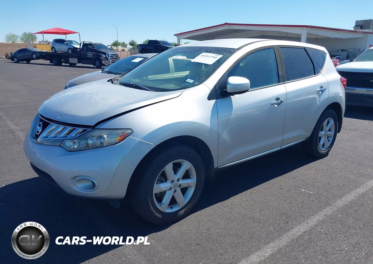 2010 Nissan Murano S VIN:JN8AZ1MU4AW016346 - 2