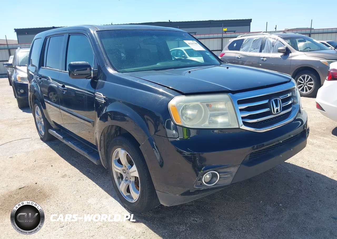 2012 Honda Pilot Ex-L VIN:5FNYF4H56CB028464 - 1