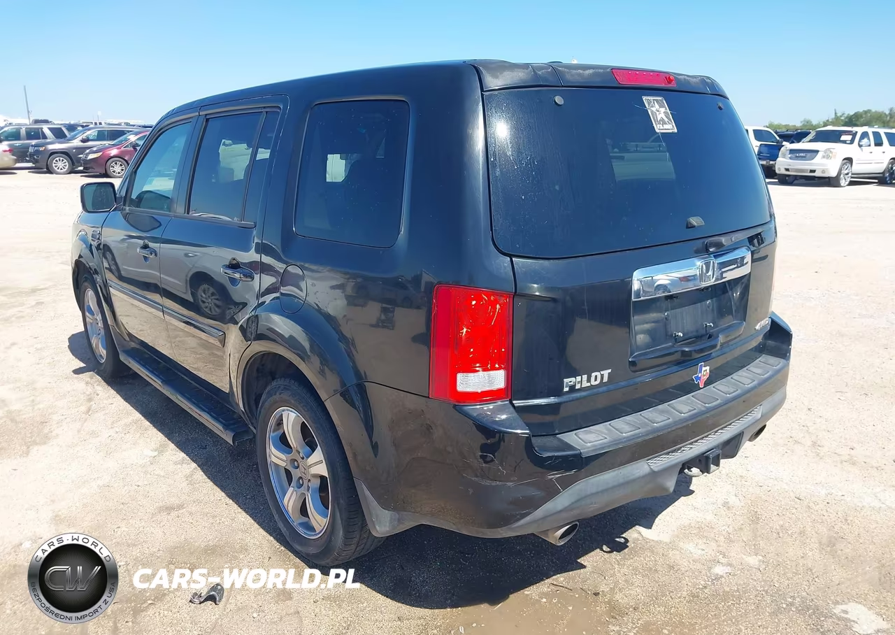 2012 Honda Pilot Ex-L VIN:5FNYF4H56CB028464 - 3