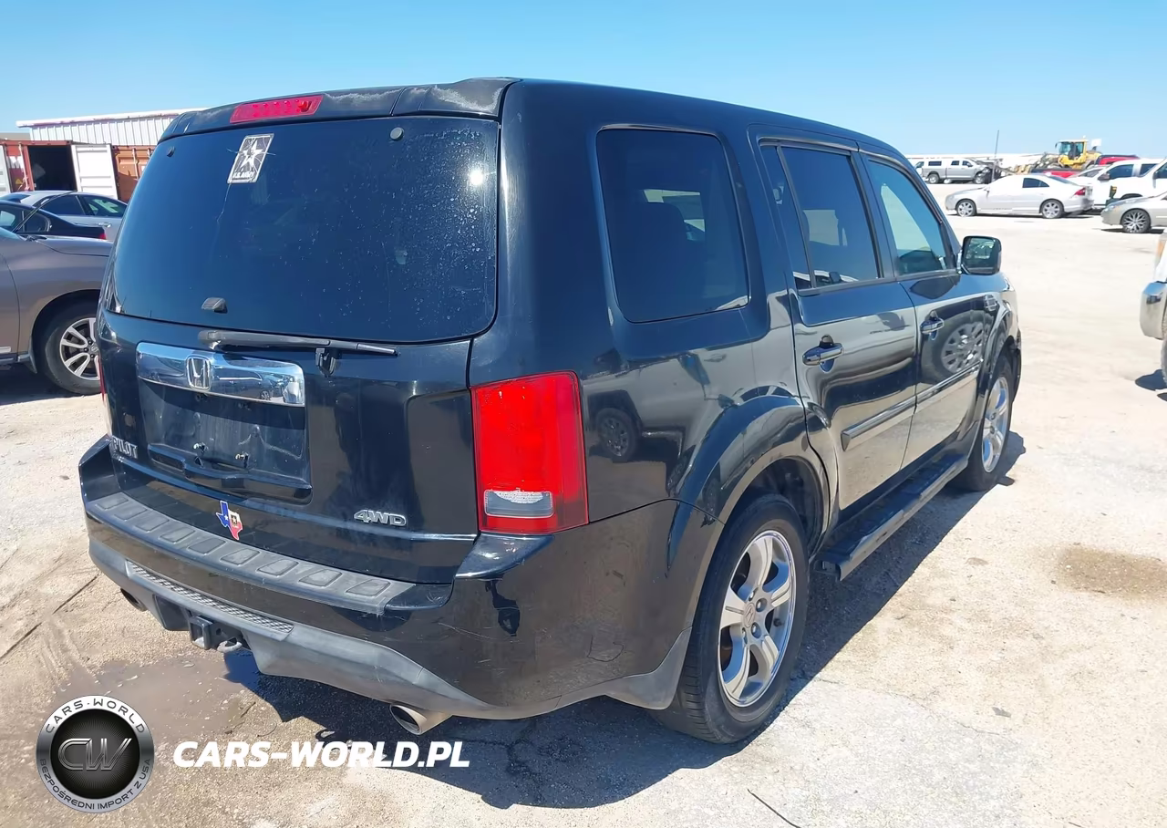 2012 Honda Pilot Ex-L VIN:5FNYF4H56CB028464 - 4
