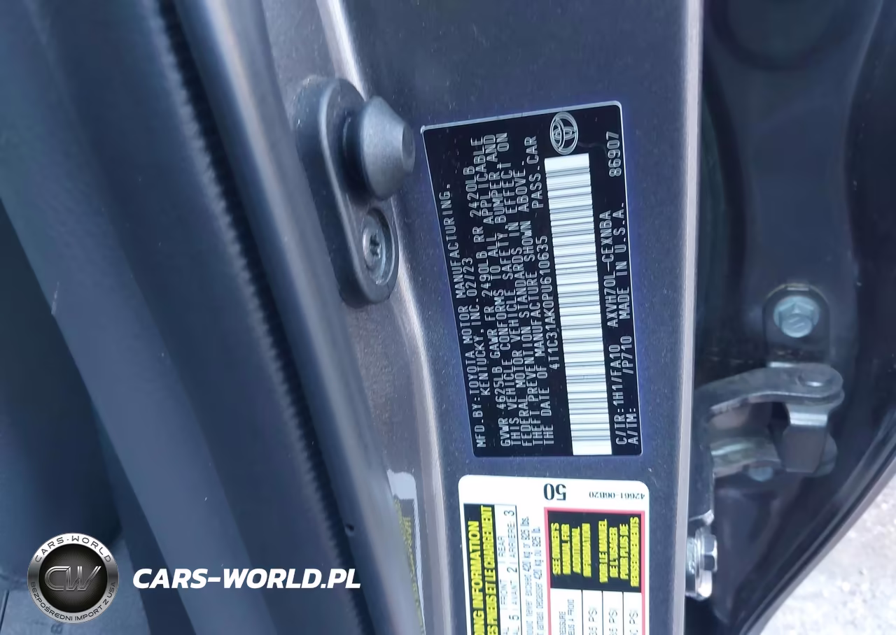 2023 Toyota Camry Le Hybrid VIN:4T1C31AK0PU610635 - 9