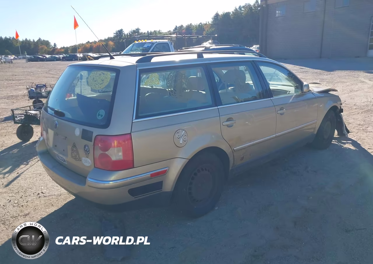 2003 Volkswagen Passat Gl VIN:WVWND63B13E231555 - 4