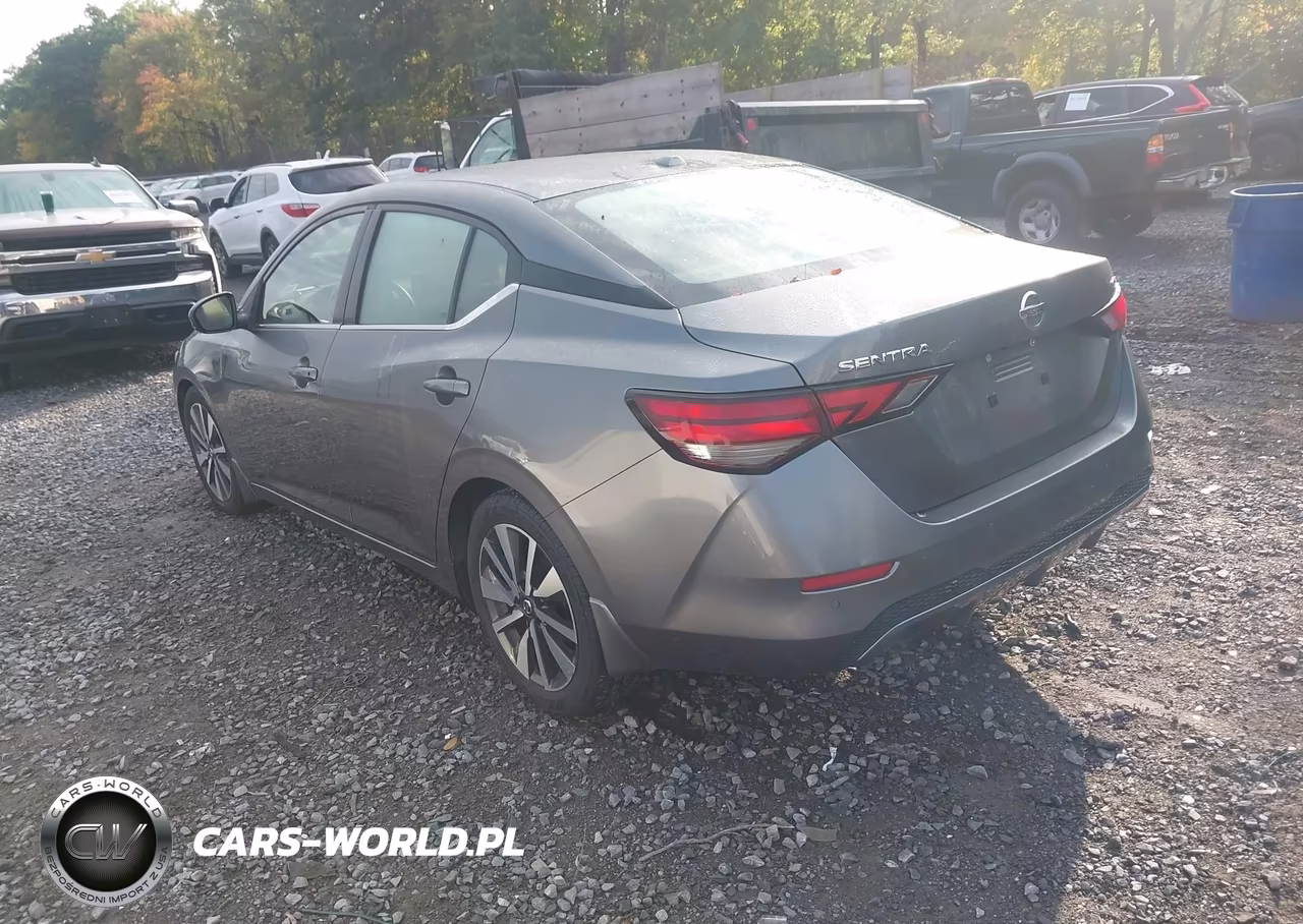 2020 Nissan Sentra Sv Xtronic Cvt VIN:3N1AB8CV8LY280719 - 3