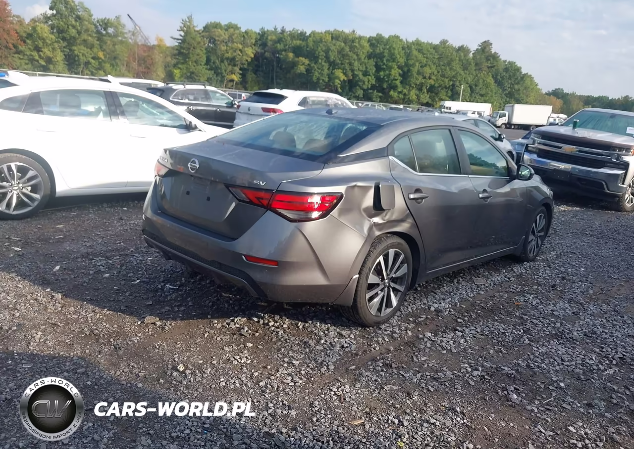 2020 Nissan Sentra Sv Xtronic Cvt VIN:3N1AB8CV8LY280719 - 4