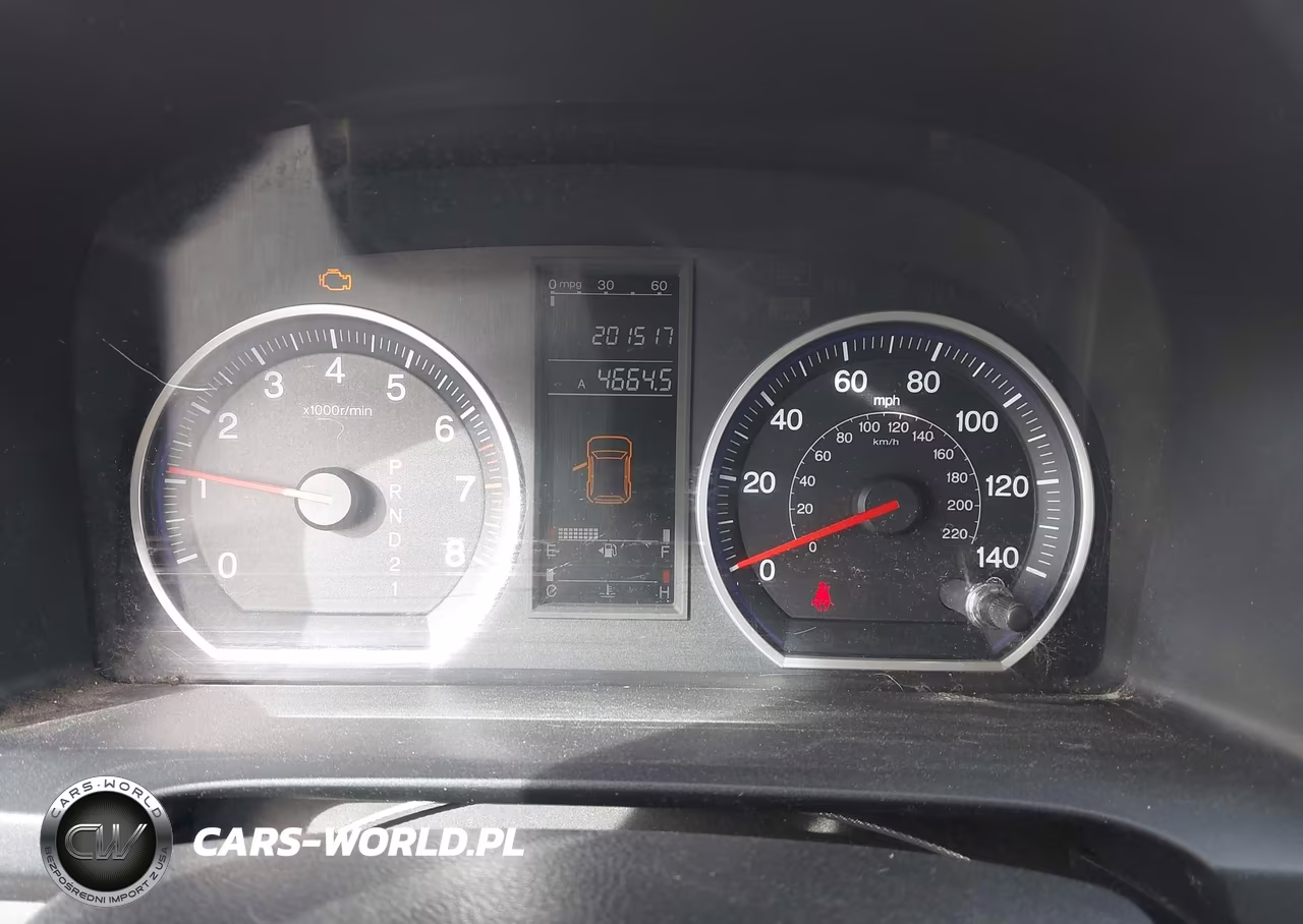 2007 Honda Cr-V Lx VIN:5J6RE48377L017654 - 7