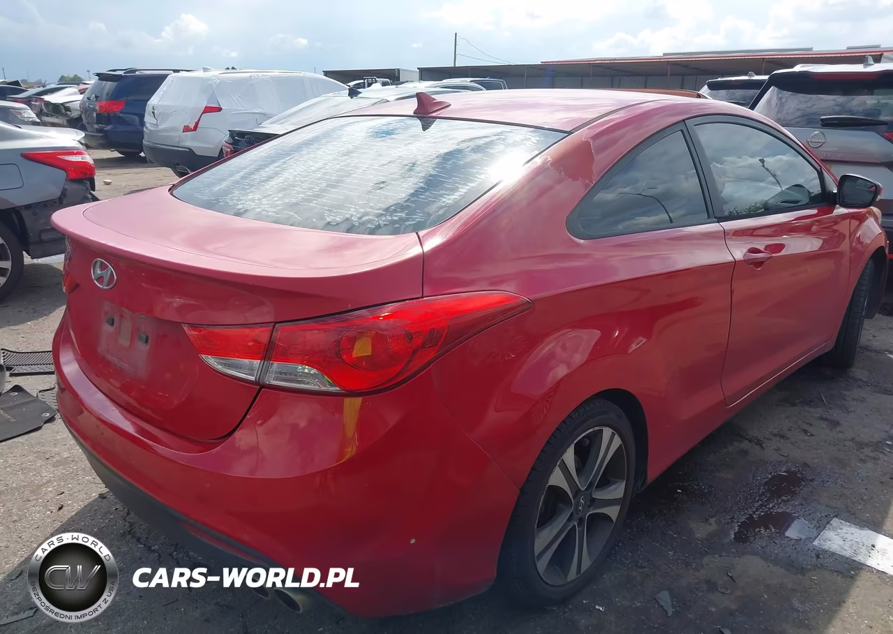 2013 Hyundai Elantra Se VIN:KMHDH6AE1DU015995 - 4