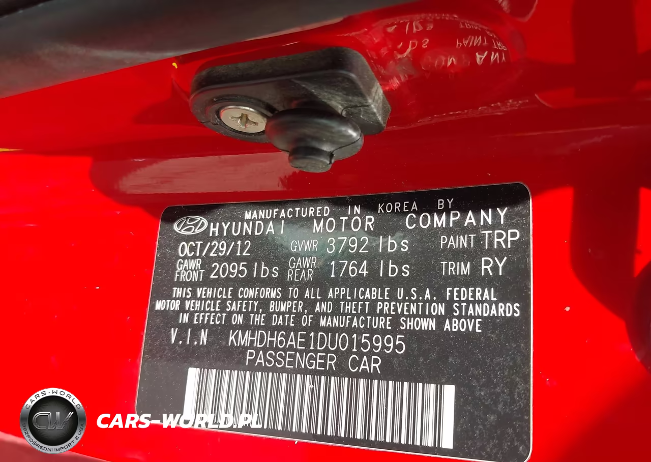 2013 Hyundai Elantra Se VIN:KMHDH6AE1DU015995 - 9