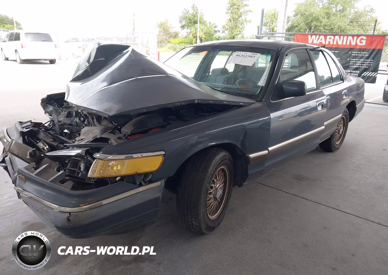 1993 Mercury Grand Marquis Gs VIN:2MELM74W0PX636789 - 2