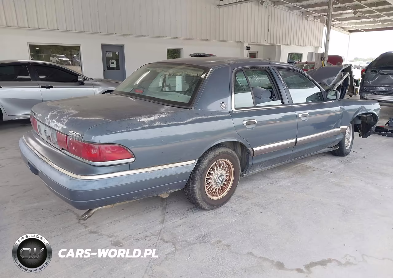 1993 Mercury Grand Marquis Gs VIN:2MELM74W0PX636789 - 4