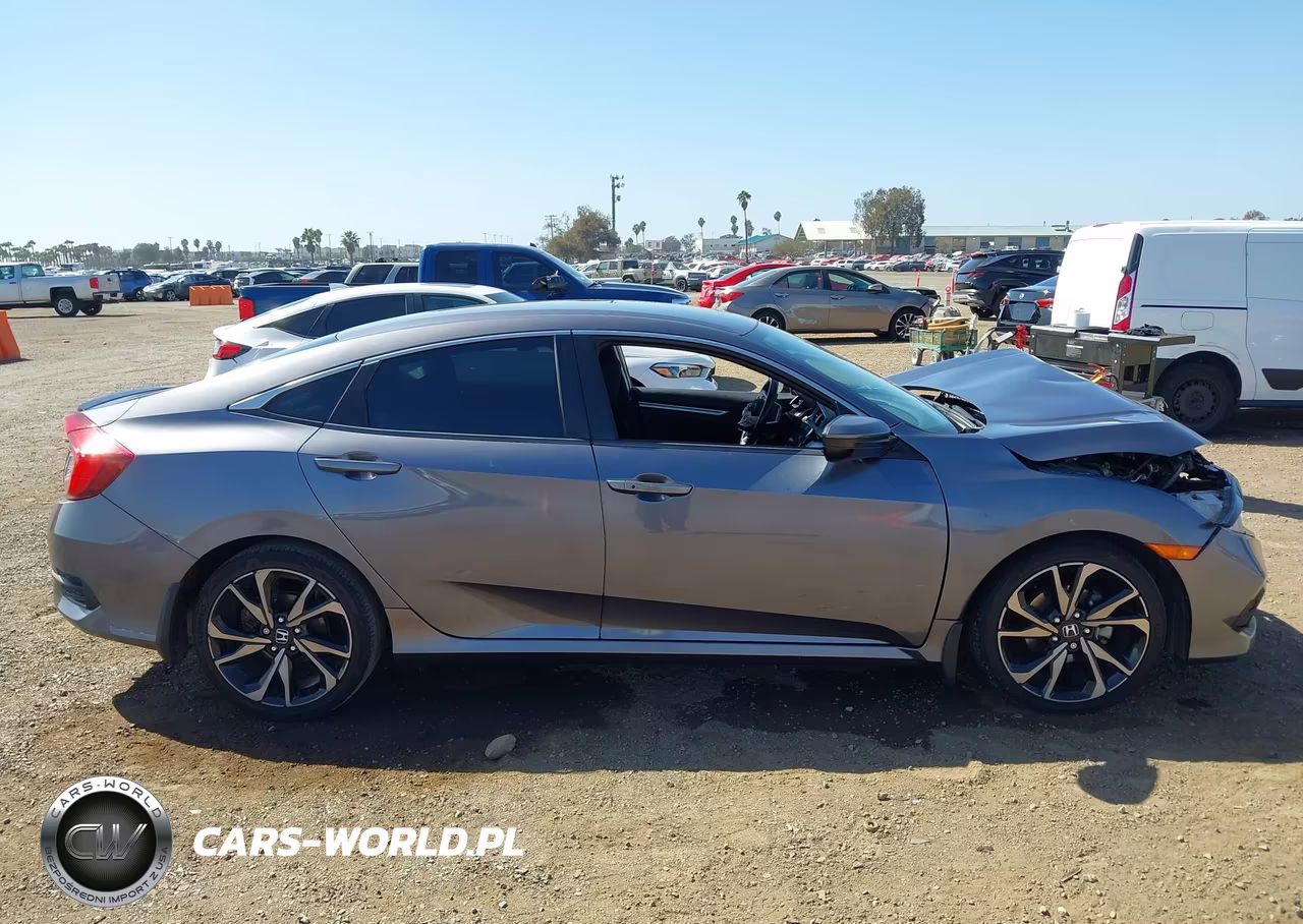 2020 Honda Civic Sport VIN:2HGFC2F82LH549498 - 13