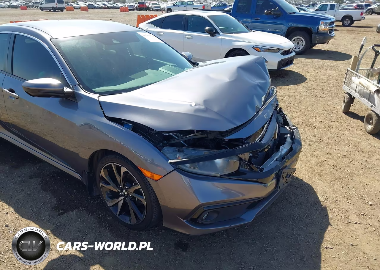2020 Honda Civic Sport VIN:2HGFC2F82LH549498 - 17