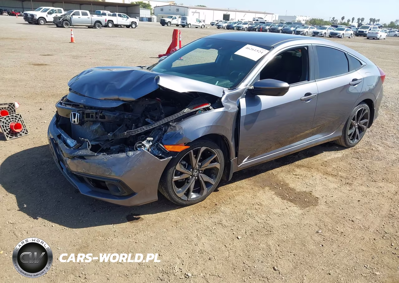 2020 Honda Civic Sport VIN:2HGFC2F82LH549498 - 2