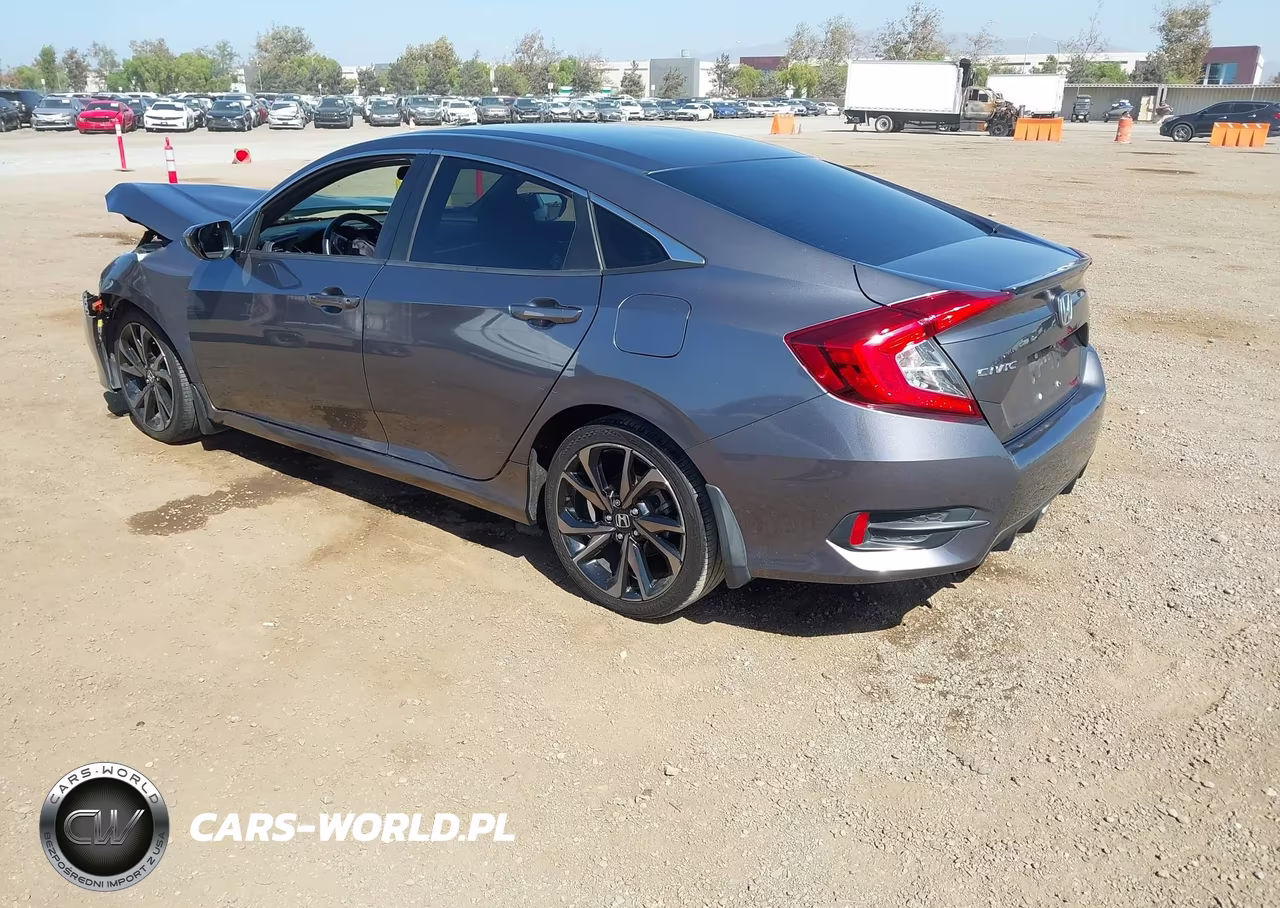 2020 Honda Civic Sport VIN:2HGFC2F82LH549498 - 3