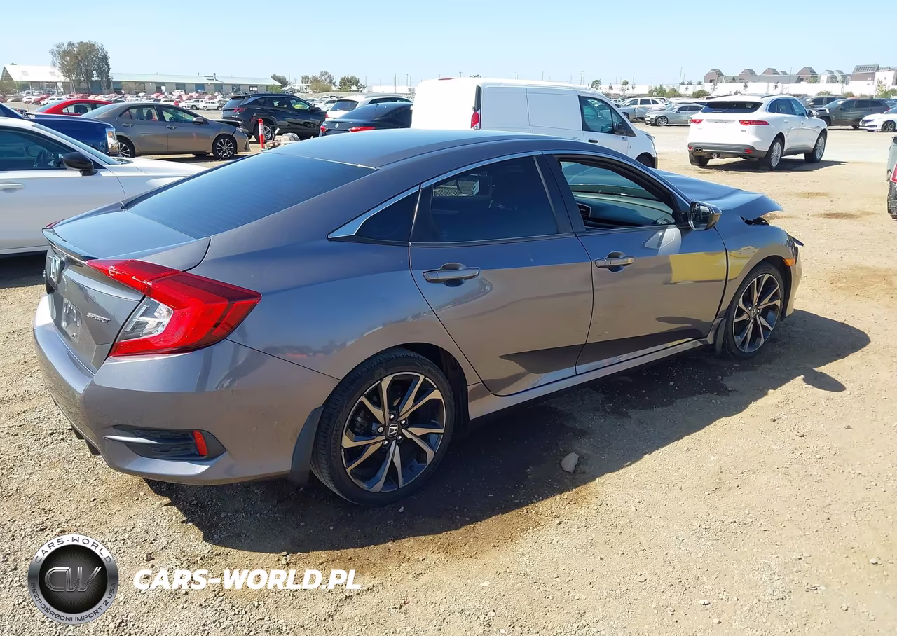 2020 Honda Civic Sport VIN:2HGFC2F82LH549498 - 4