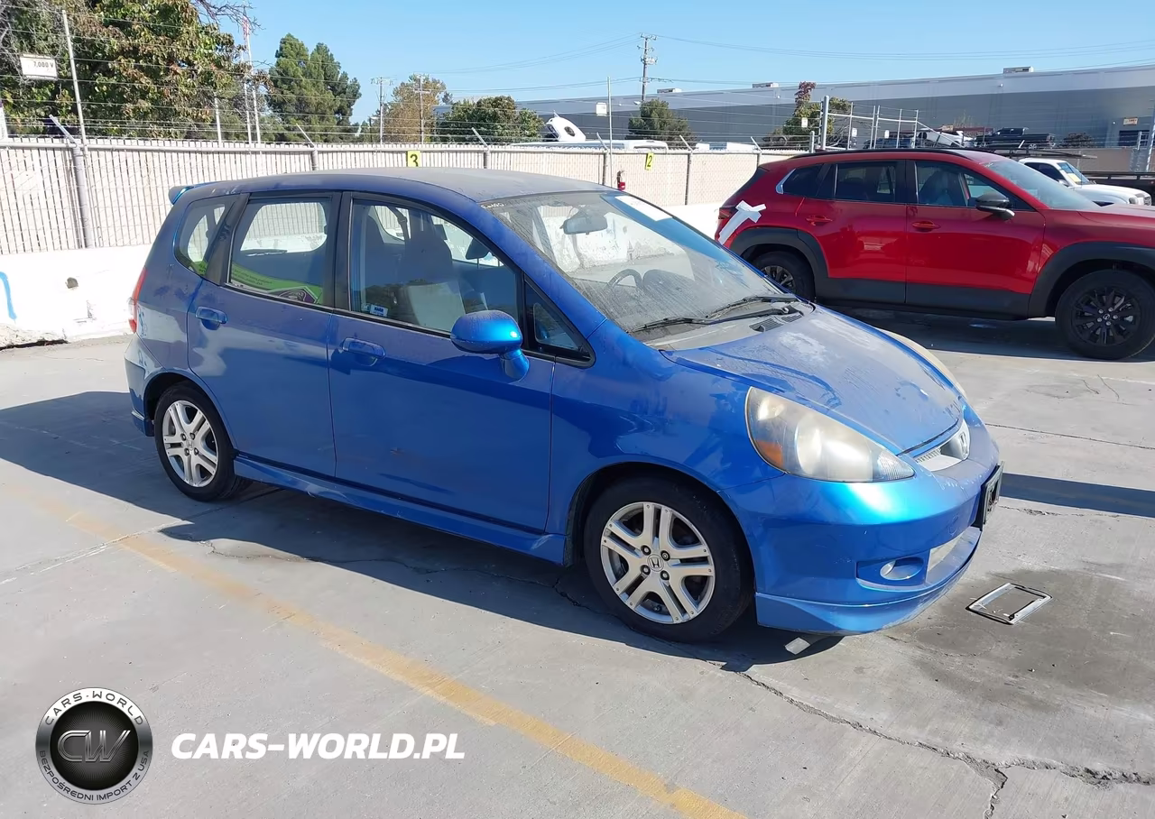 2008 Honda Fit Sport VIN:JHMGD38668S059694 - 1