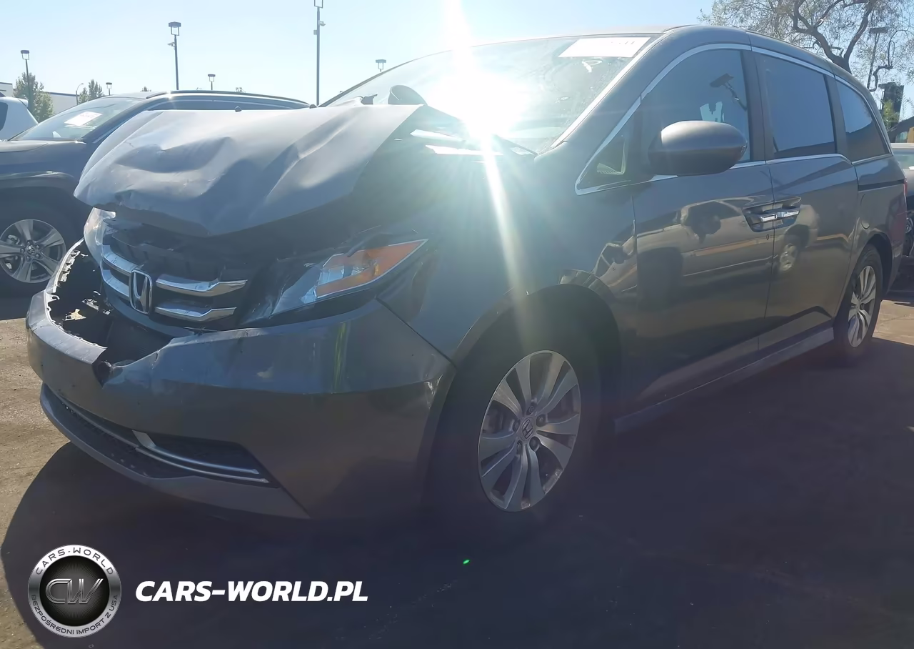 2017 Honda Odyssey Ex VIN:5FNRL5H49HB024992 - 2