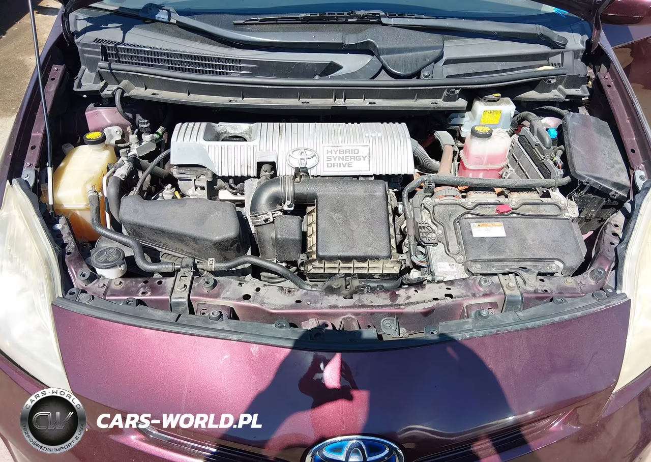 2013 Toyota Prius Three Se VIN:JTDKN3DU0D5616363 - 10