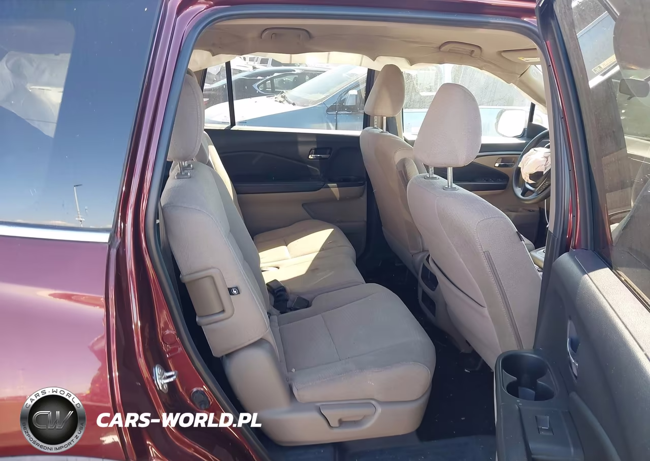 2018 Honda Pilot Lx VIN:5FNYF5H14JB011727 - 8