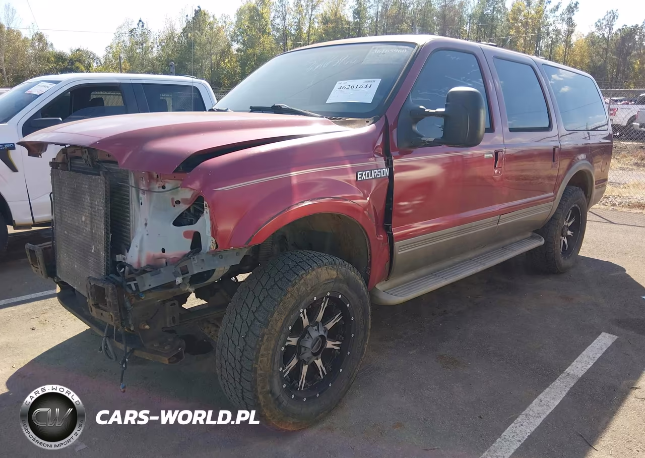 2003 Ford Excursion Eddie Bauer VIN:1FMSU45F73EB12699 - 2