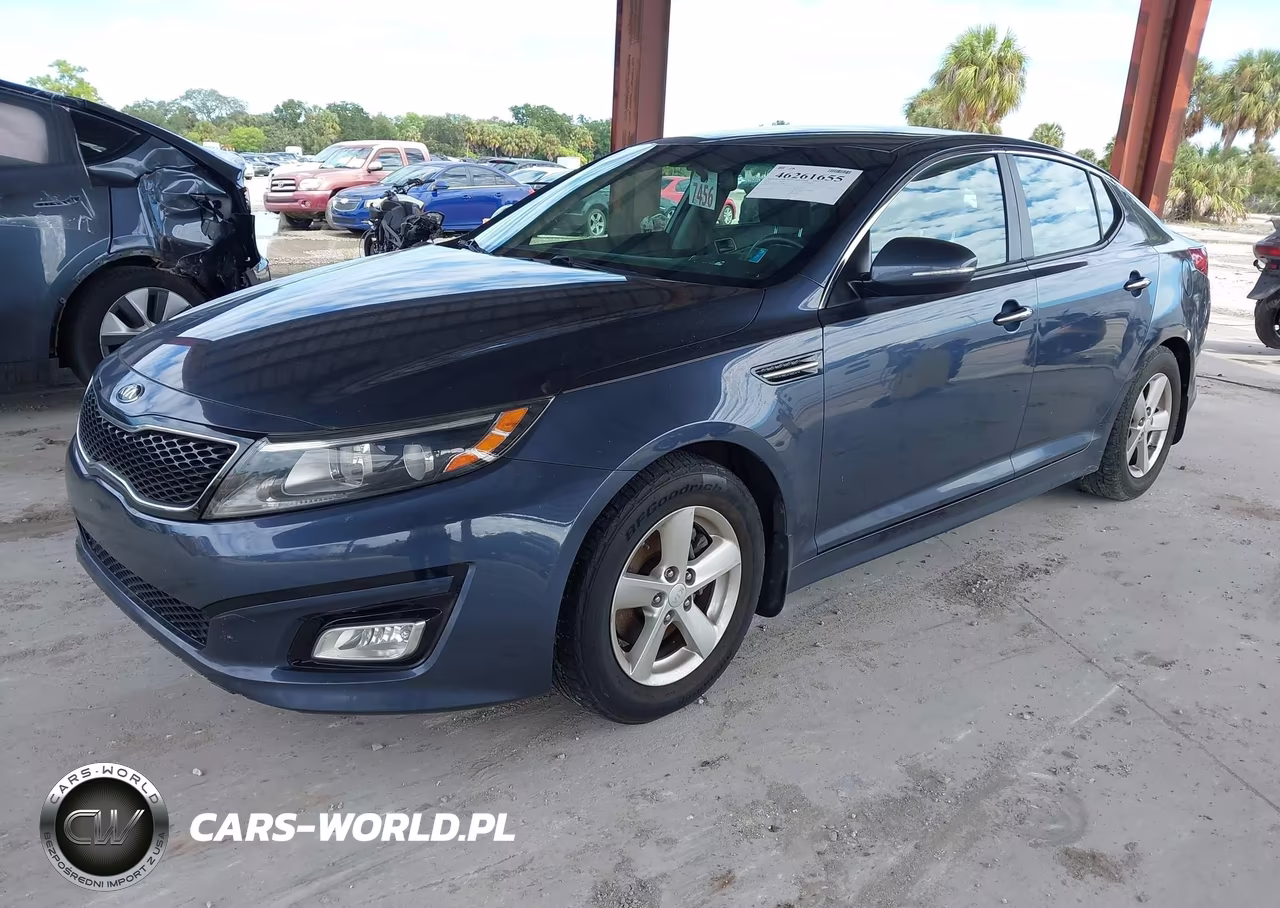 2015 Kia Optima Lx VIN:KNAGM4A72F5600436 - 2